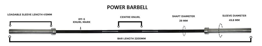 Sabertooth powerliftingBArbell