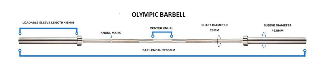 Silver tiger Bar 2.0 olympic barbell 1