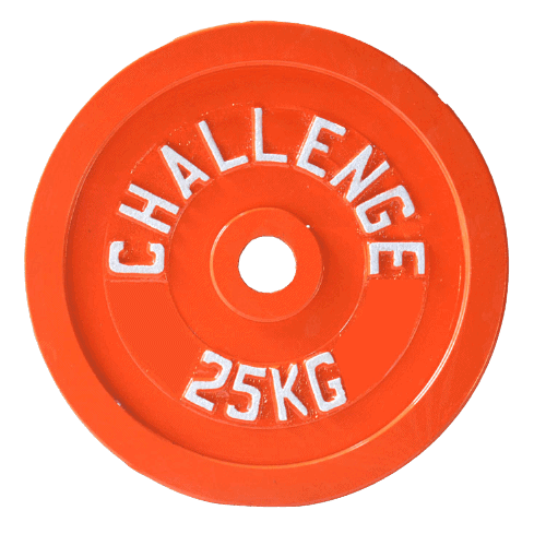 25Kg-Calibrated-Steel-Plate from challenge India Mensquats