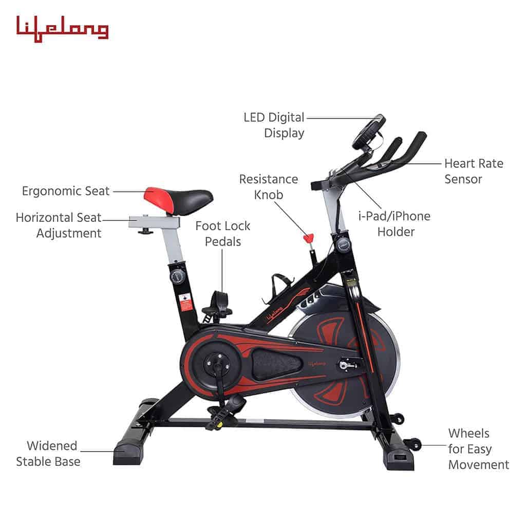 Lifelong LLF45 Fit Pro Spin Exercise Bike
