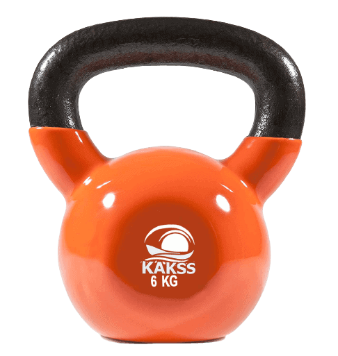Kakss Vinyl Half Coating Kettle Bell for Gym Workout removebg preview