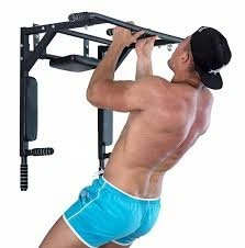 Home Gym Dynamics Pull Up Bar Dips Bar Push Up Bar Wall Removable Model