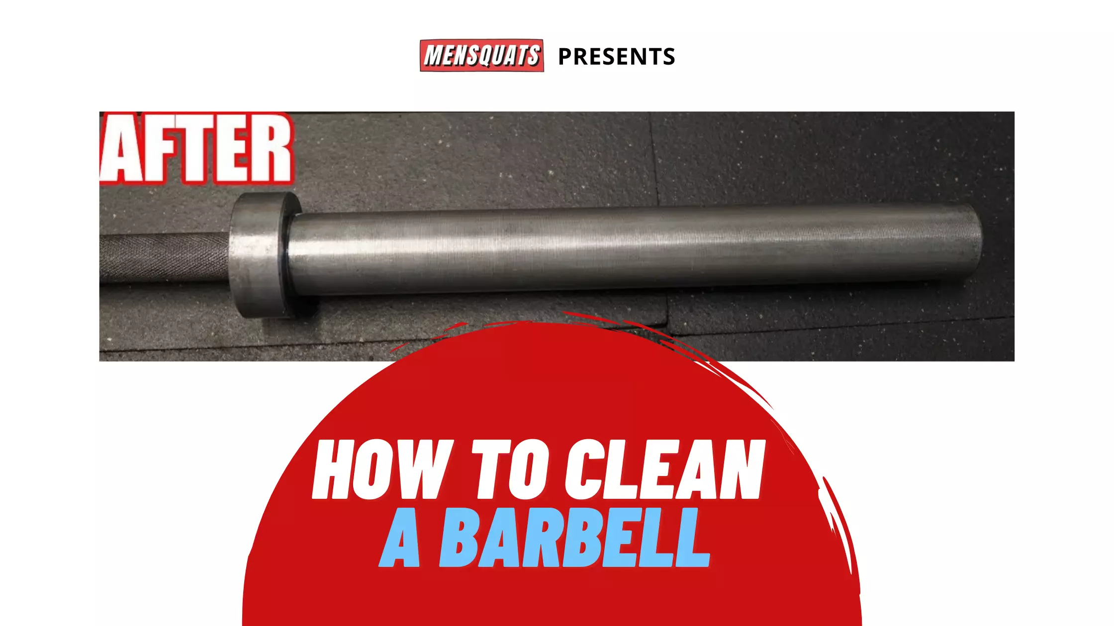 how to clean a rusty barbell mensquats