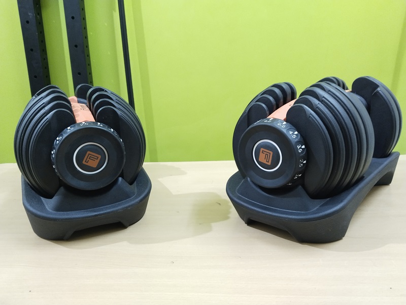 home gym dumbbells by