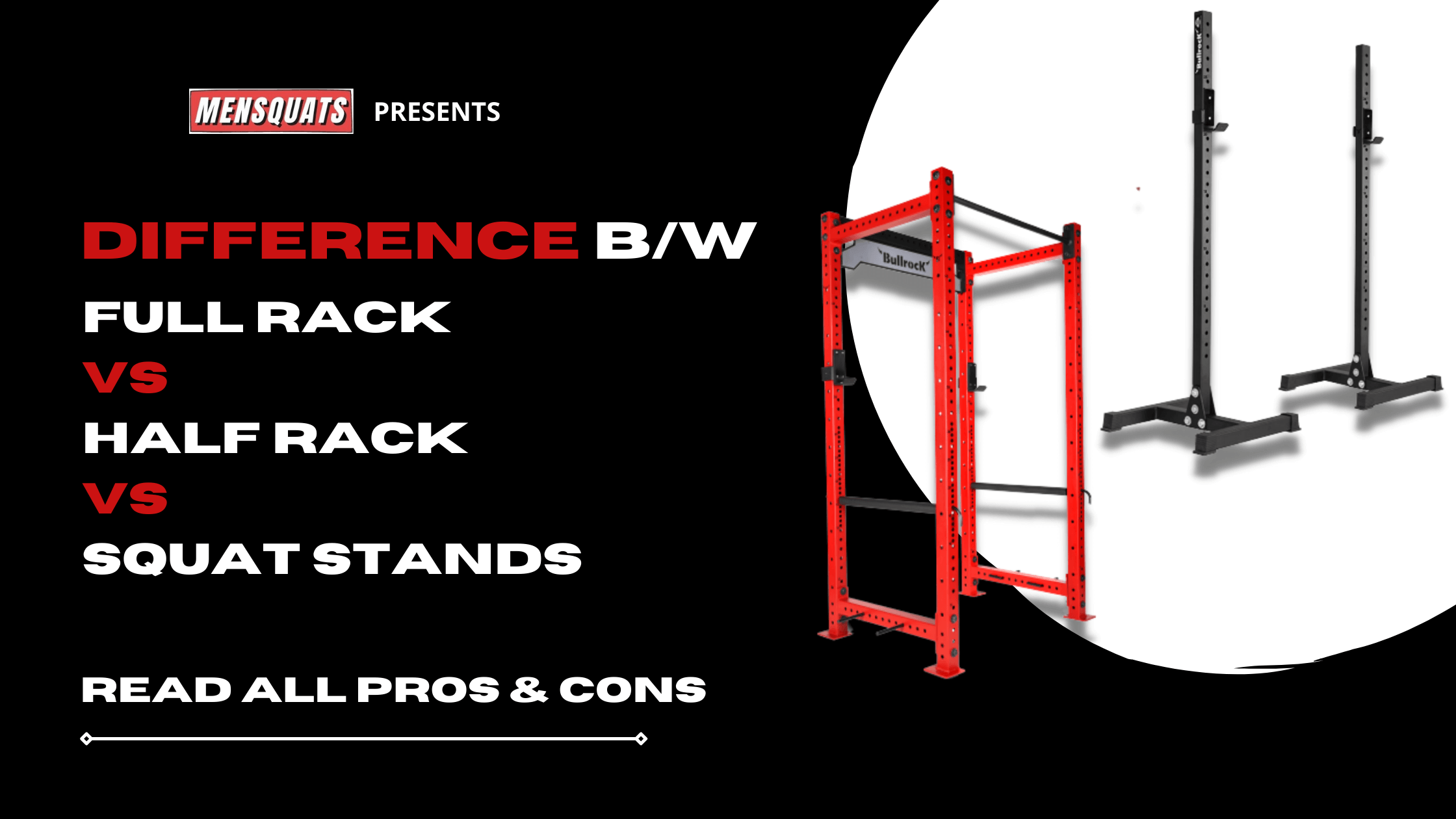 different types of squat rack, full rack or half rack or squats stands which to buy India