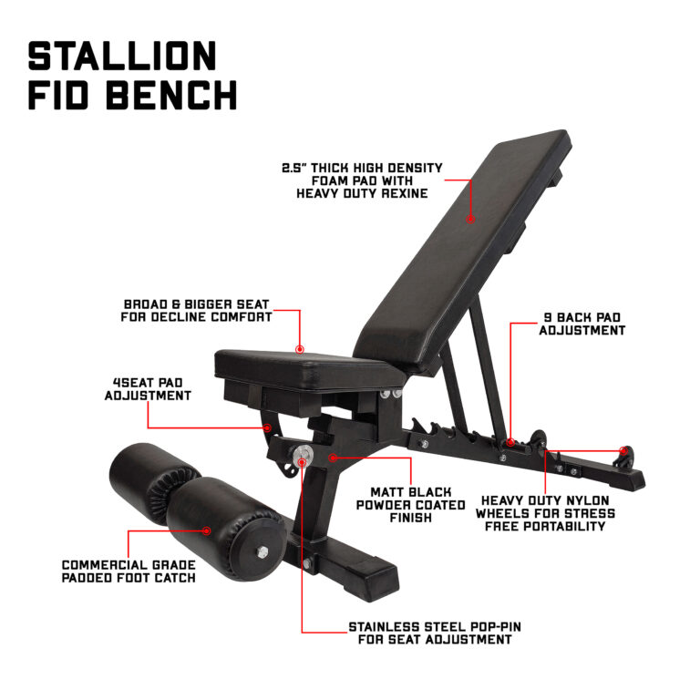 bullrock best adjustable bench for home gym India