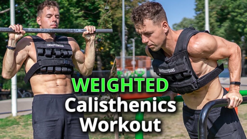 weighted calisthenics workout