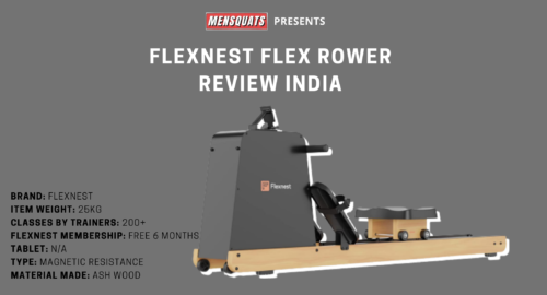 best rowing machine in India flexnest flexrower review