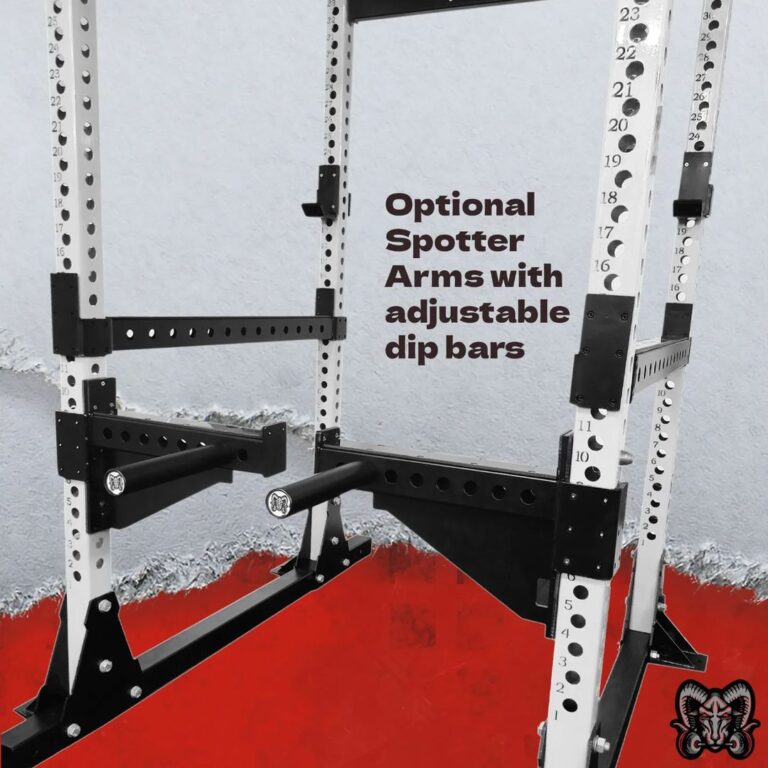 spotter arms on power rack
