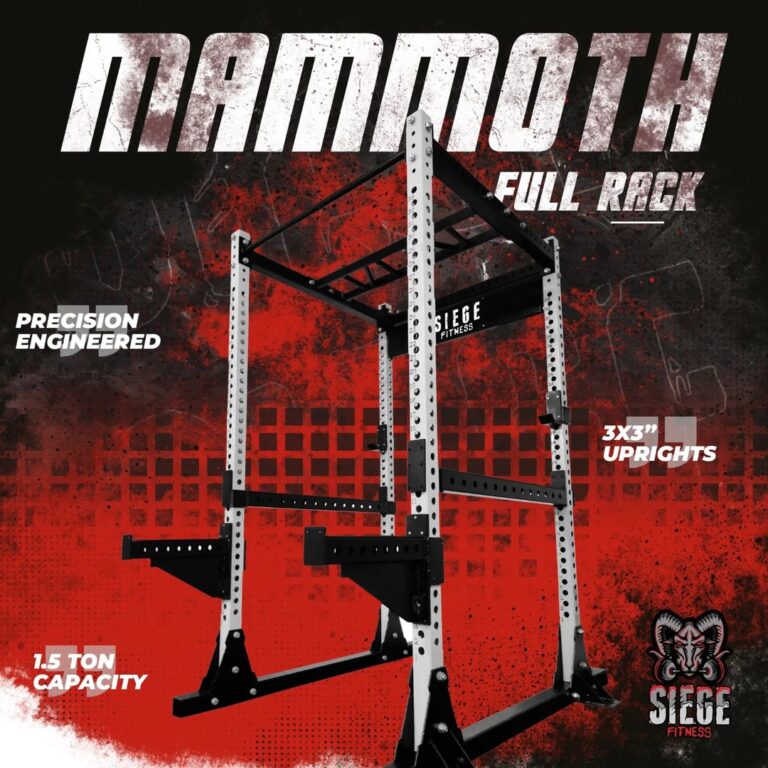 mammoth full rack in India seige fitness