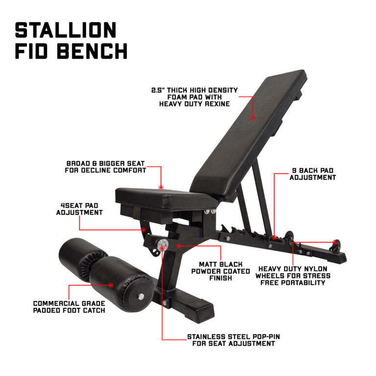 Bullrock workout bench for home