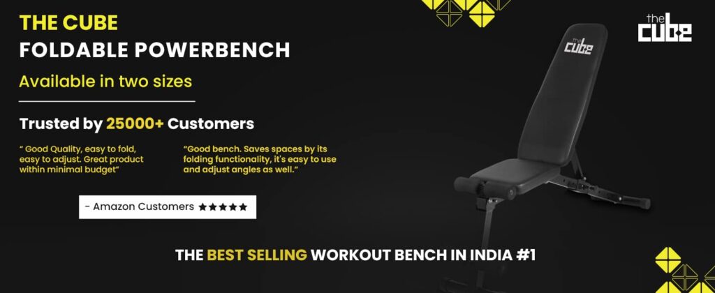 Best Foldable Gym Bench in India — Cube Club Bench Review?