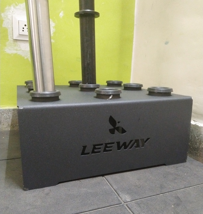leeway vertical bar holder