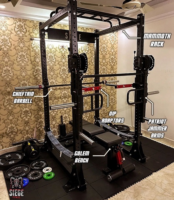 siege fitness gym rack in India
