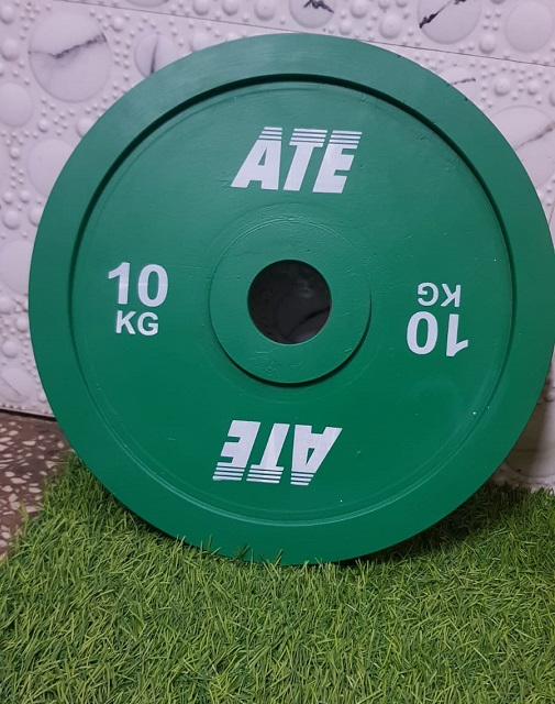 10kg ATE powerlifting weight plates