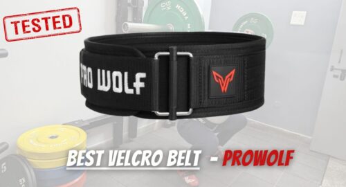 best velcro gym belt for weightlifting - prowolf