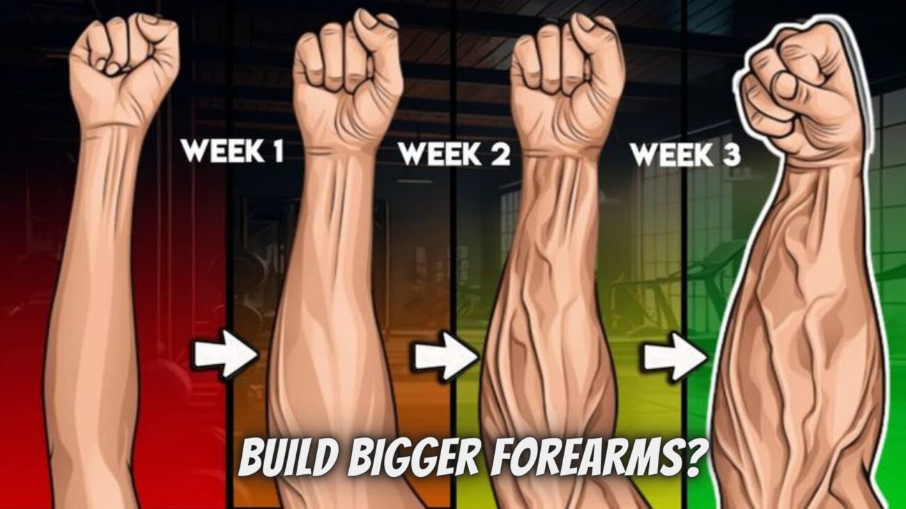 how to make big forearms at home