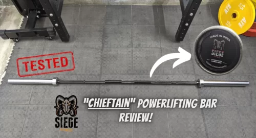siege fitness powerlifting barbell review
