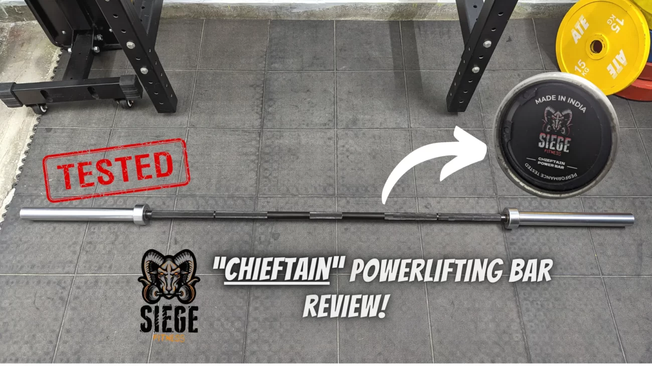 siege fitness powerlifting barbell review