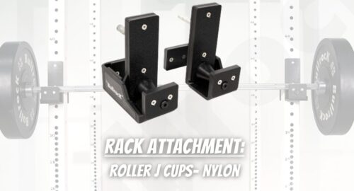 Bullrock Fitness Nylon Roller J Cups Price Power Rack Attachments