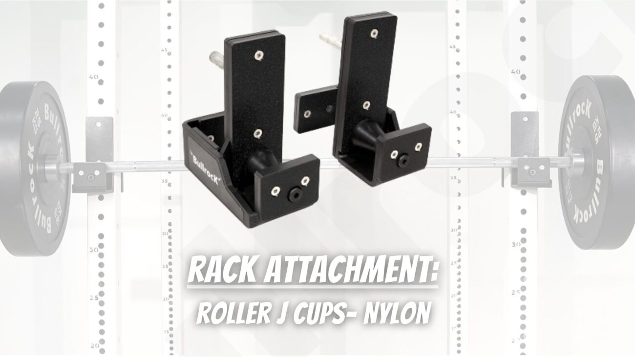 Bullrock Fitness Nylon Roller J Cups Price Power Rack Attachments