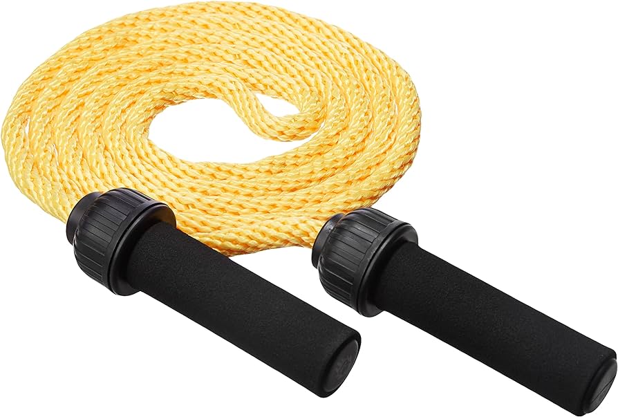 Burnlab Premium Weighted Skipping Rope with Extra Thick cable