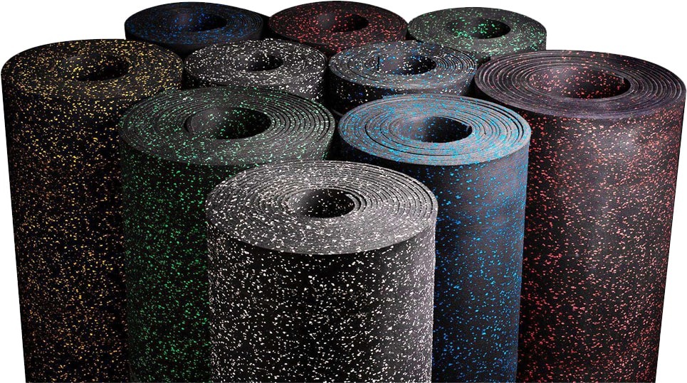 rubber rolls for gym
