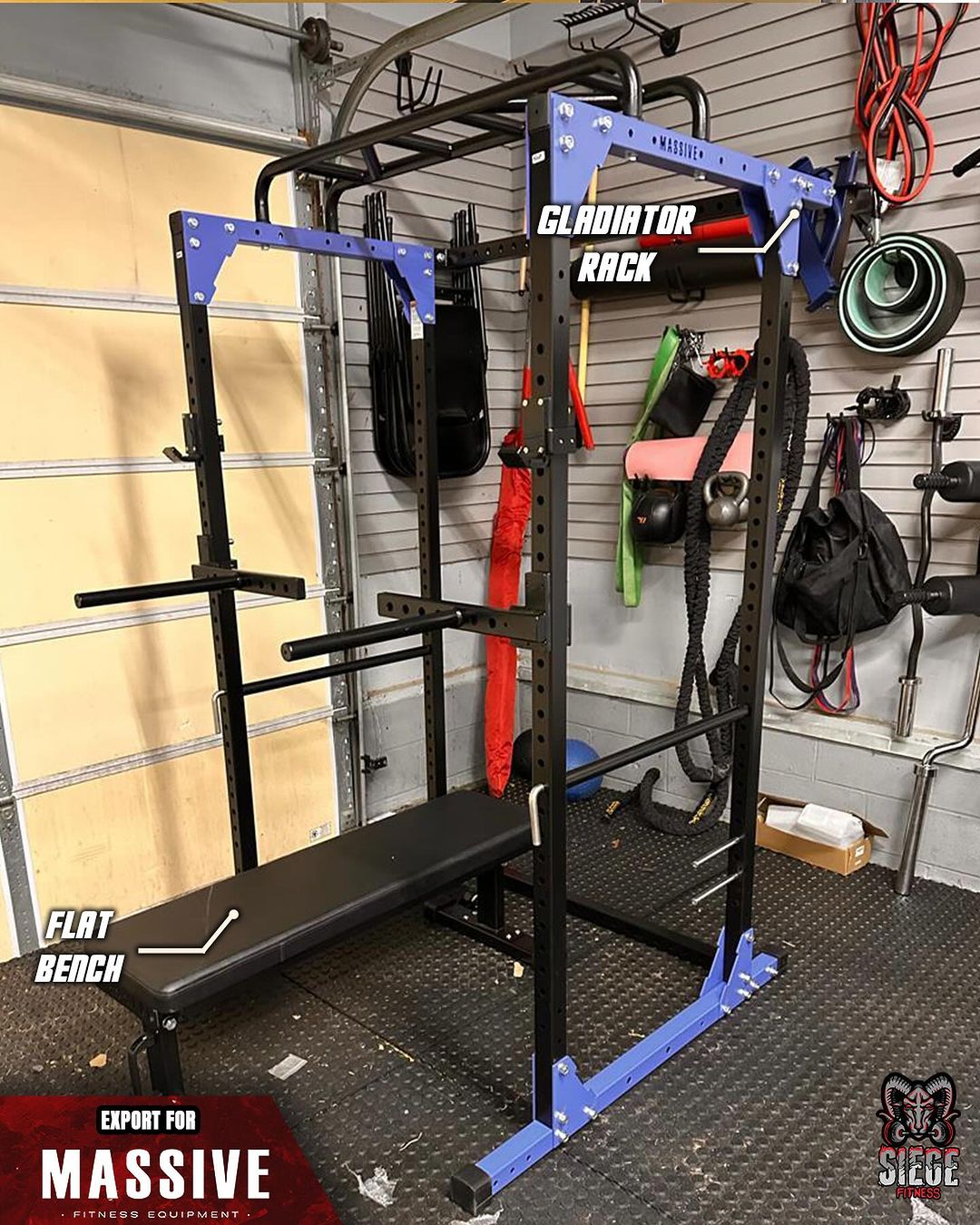 siege fitness power rack 8