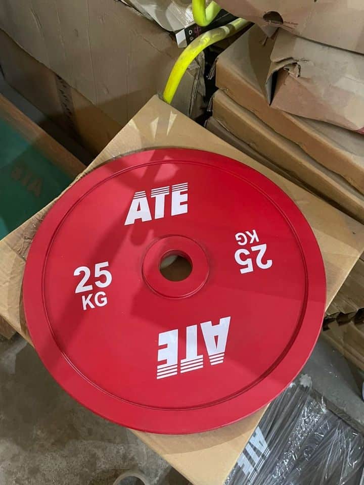 ATE iron powerlifting plates 