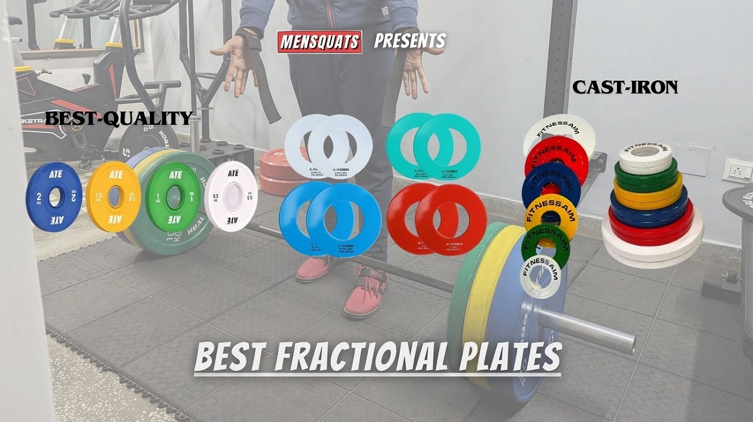 Best Fractional Plates in India For Barbell
