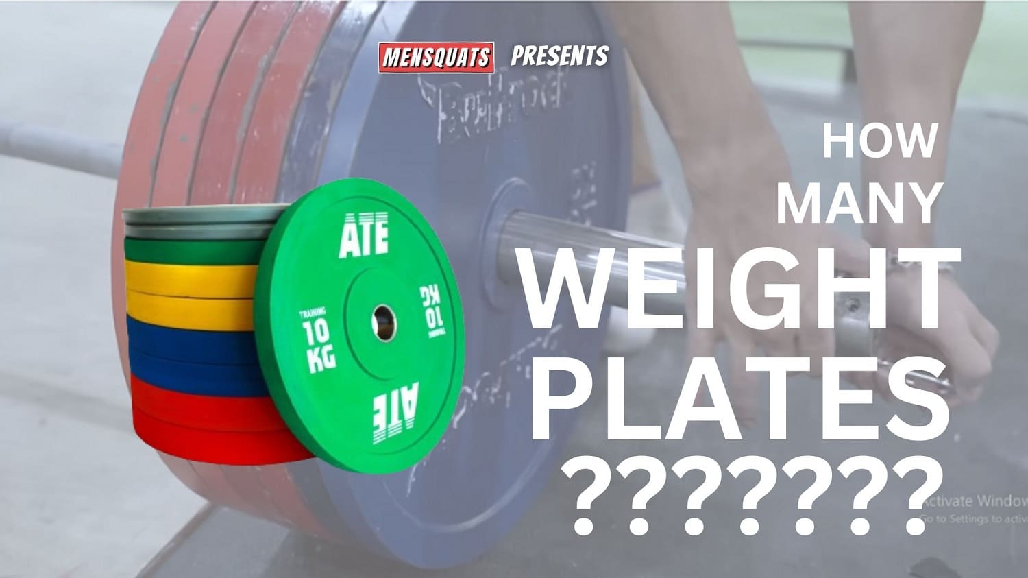 How many weight plates do I need for home gym in India