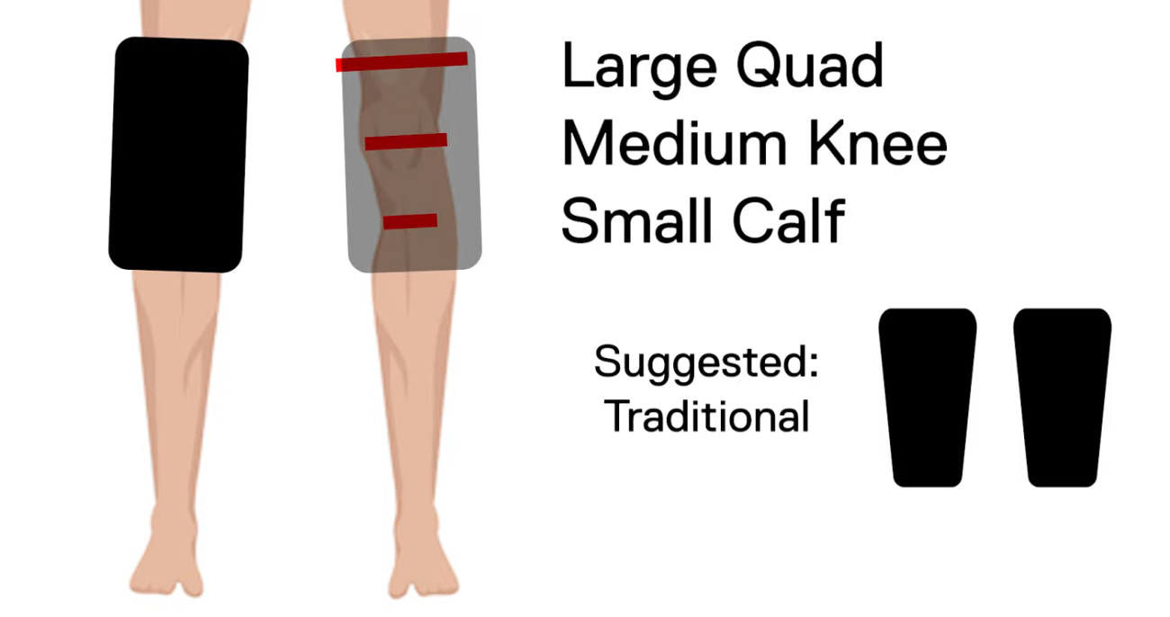 knee sleeves tradational design