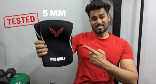 prowolf knee sleeves for weightlifting India review 2024