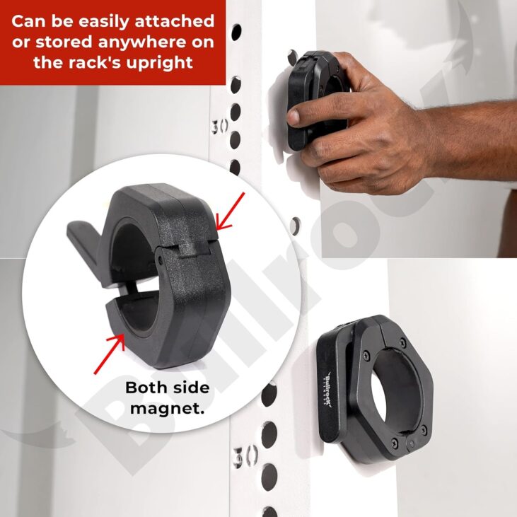 Bullrock Fitness Magnetic Olympic Barbell Locks Review
